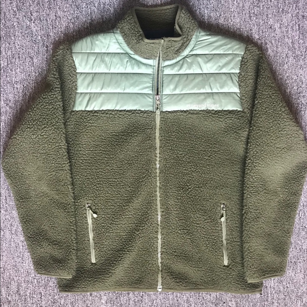 Vineyard Vines Sherpa Fleece Jacket
